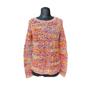 Forever 21 Multi-Color Loose Knit Sweater